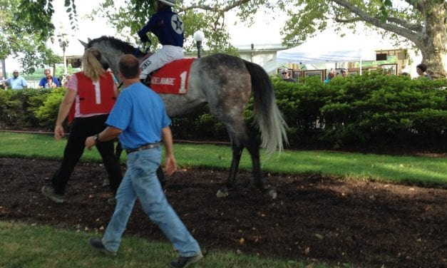 Dark Nile shines bright in Delaware Oaks