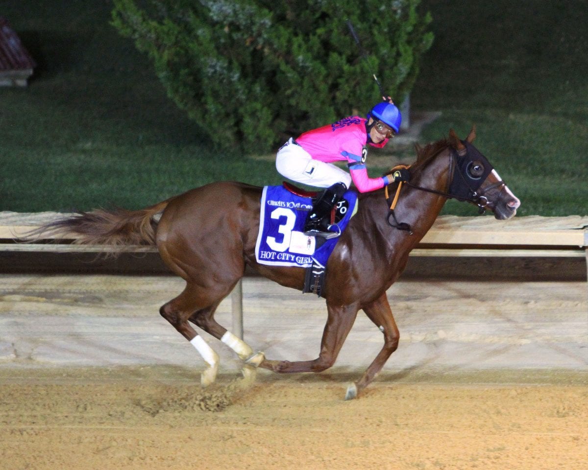 Hot City Girl – Charles Town Oaks Gr III – 7th Running – 09-19-15 – R11 – CT – 001