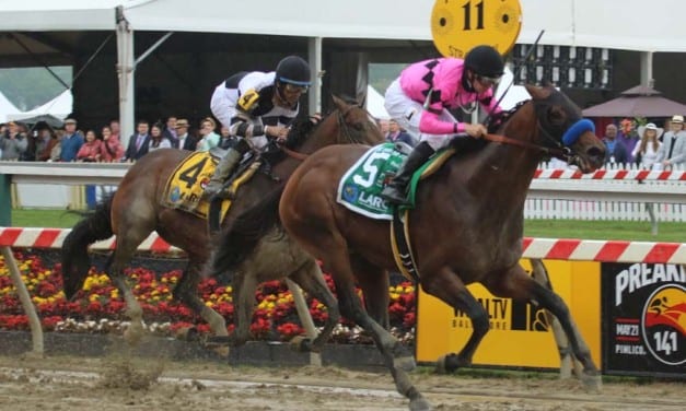 American Freedom battles for Sir Barton score