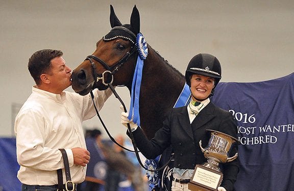 Thousands attend Thoroughbred Makeover