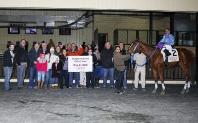 Parx sweep nails Richard Vega