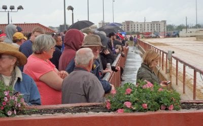 Despite rain and cool temps, “all good” at Charles Town Classic