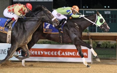 Trainer Mangual “blessed to be alive” — and to win first stake