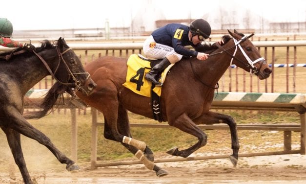 Oh My! First win for trainer Brittany Trimble