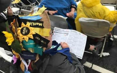 In the stands and infield, “the Preakness goes on”