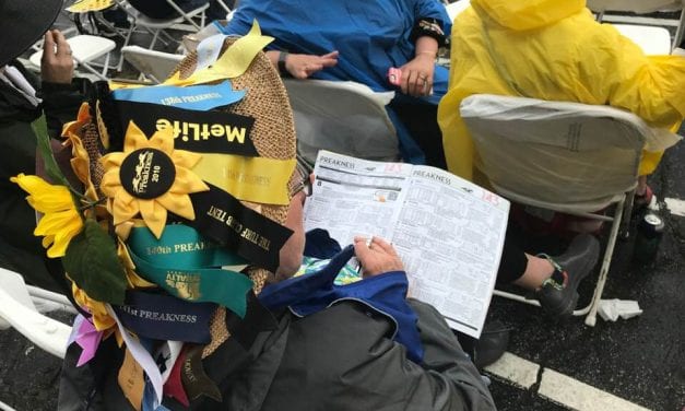 In the stands and infield, “the Preakness goes on”