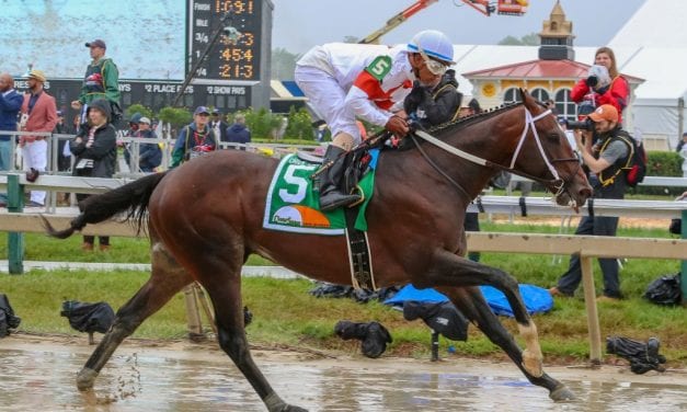 Asmussen, Motion enjoy boffo Preakness day