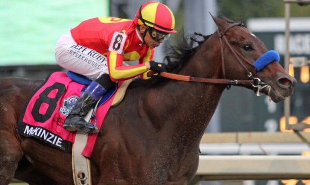Comebacking McKinzie logs Pennsylvania Derby score