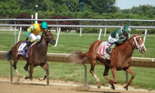 Teresa Z stamps DelCap ticket with Obeah score