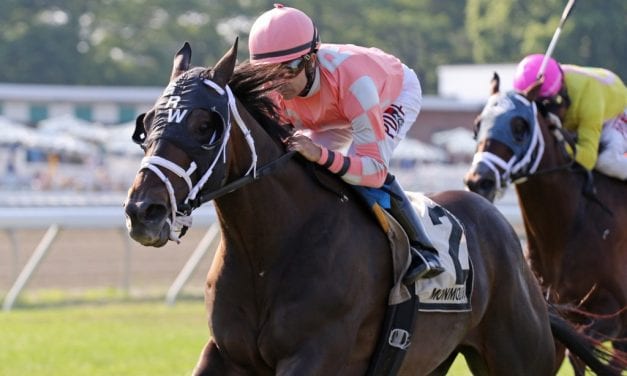 Majestic Dunhill overcomes traffic to win My Frenchman