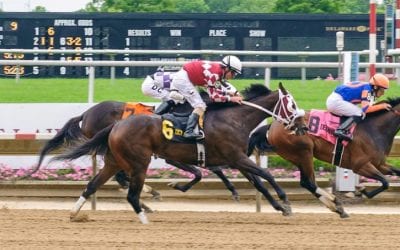 Servis has double-barreled “Blue” for Delaware Oaks