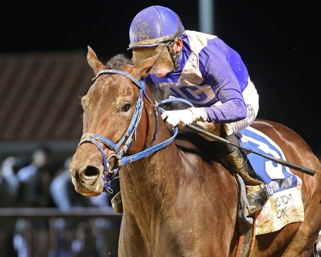 LATE NIGHT POW WOW – The Charles Town Oaks G3 – 10th Running – 09-22-18 – R11 – CT – Inside Finish