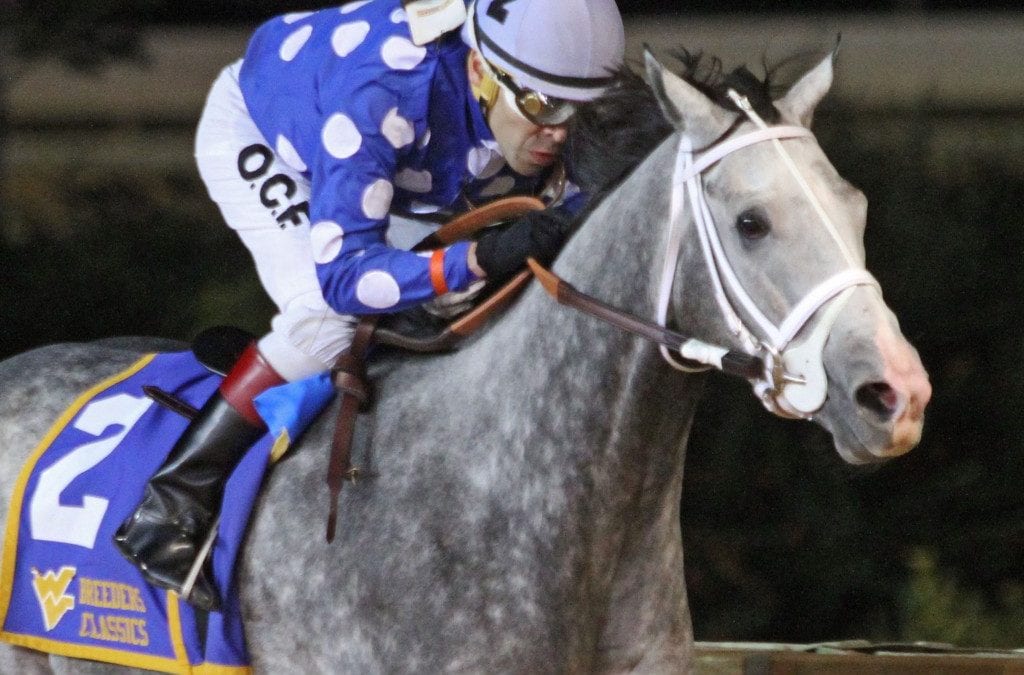 Runnin’toluvya third in return to action
