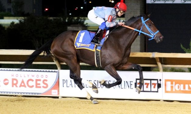 Boundtobebad romps to WV Futurity victory