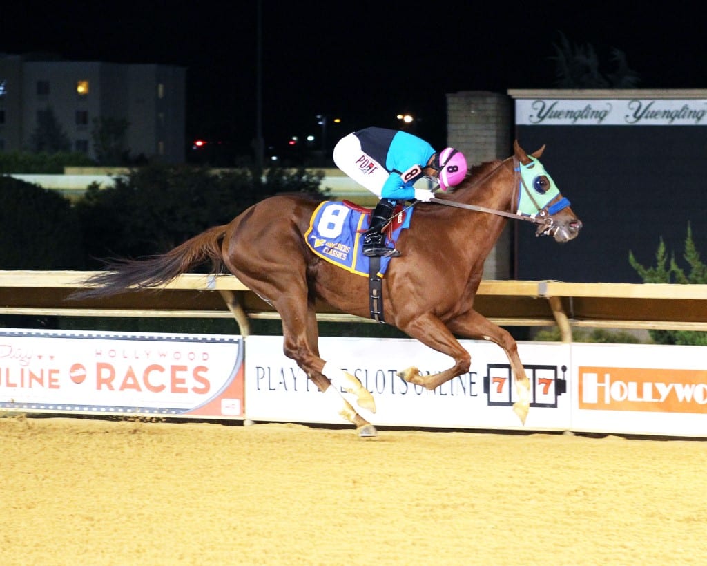 PENGUIN POWER – West Virginia Thoroughbred Breeders Association Onion Juice Breeders Classic – 10-12-19 – R05 – CT – Finish 01 Penguin Power