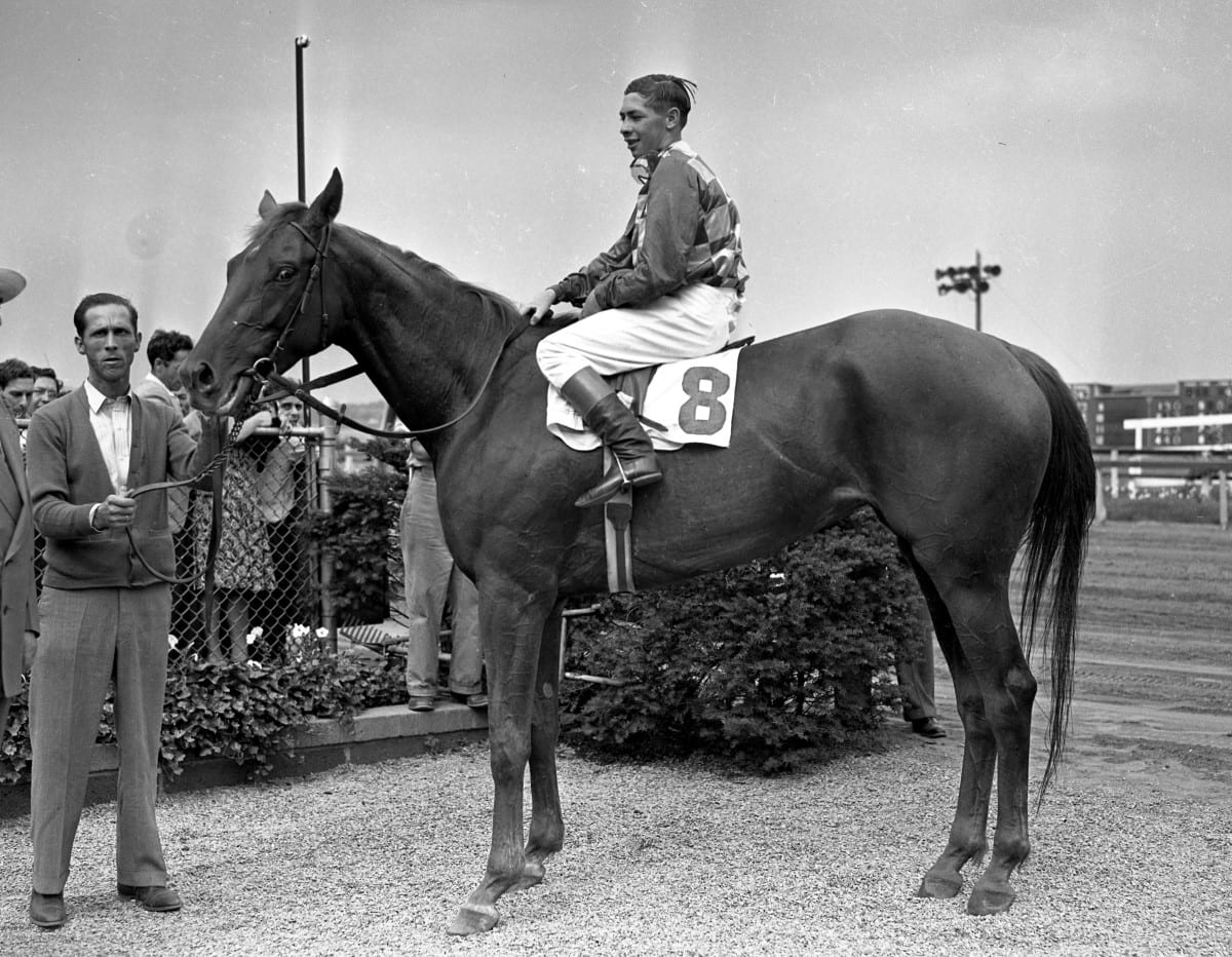 Keeneland Library Morgan Collection – A54086.1 – Gallorette, Brooklyn Hdcp Gallorette