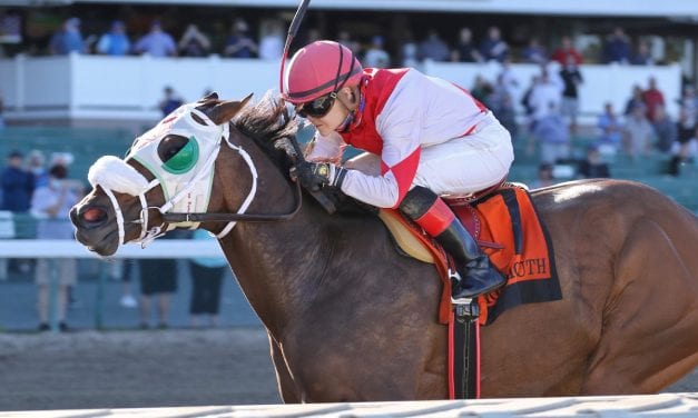 Jock Ferrin Peterson gets first career stakes win aboard Share the Ride