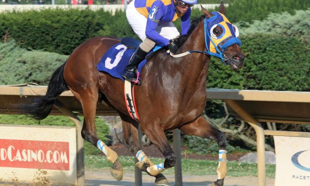 Charles Town: Nico making up for lost time