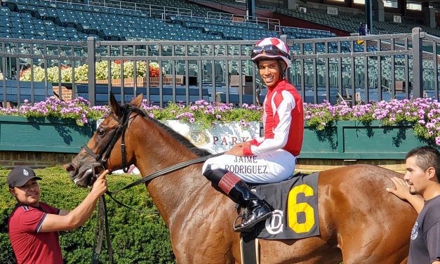 Jockey Jaime Rodriguez goes 5-for-5 at Delaware