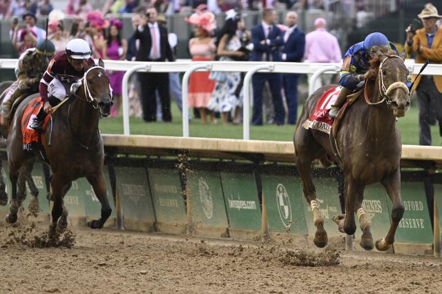 Secret Oath won the Kentucky Oaks. Photo Churchill Downs. Secret Oath