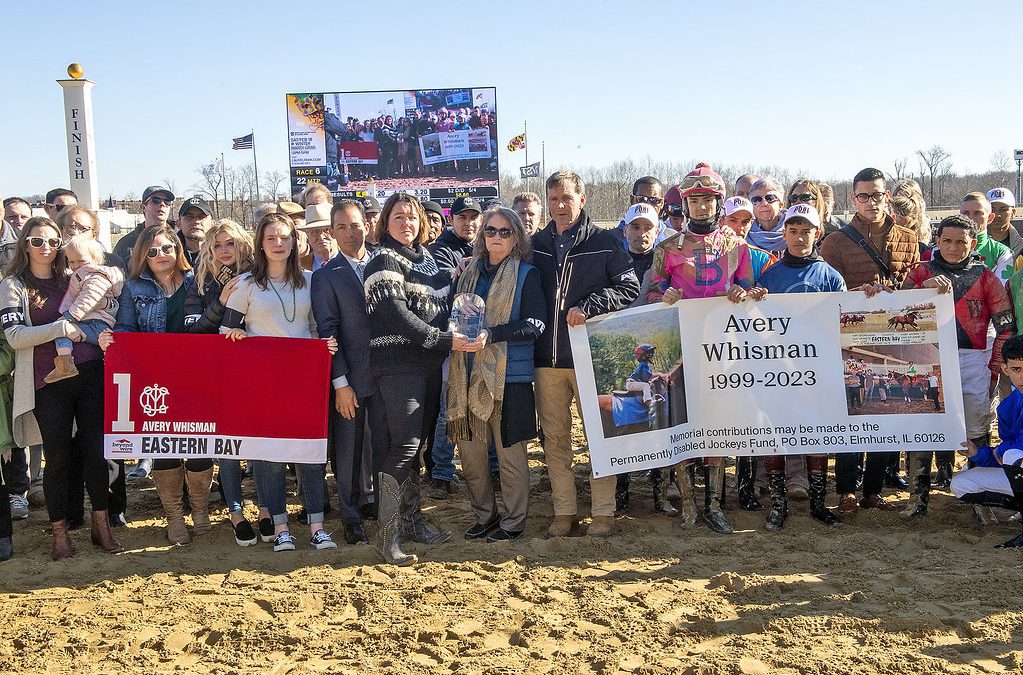 For riders, trainers, Avery Whisman ceremony kindles complex day