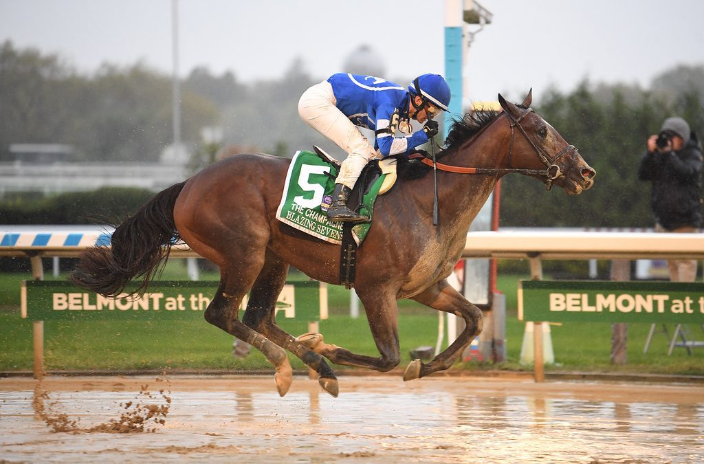 Blazing Sevens “super” in final move for Preakness