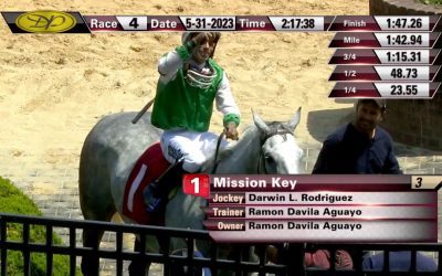WATCH: First win for jock Darwin Rodriguez