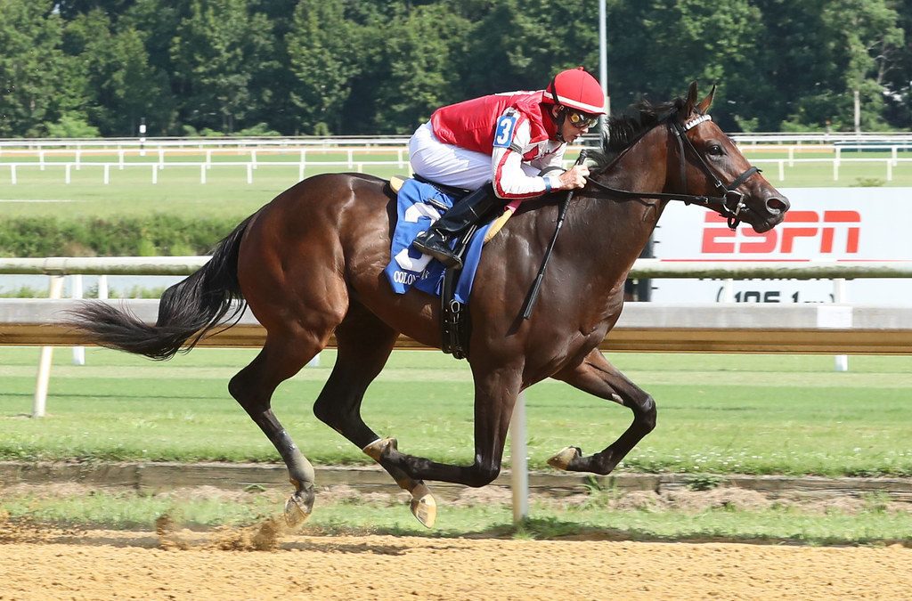 Carmelina, Going Up score in Colonial Downs stakes
