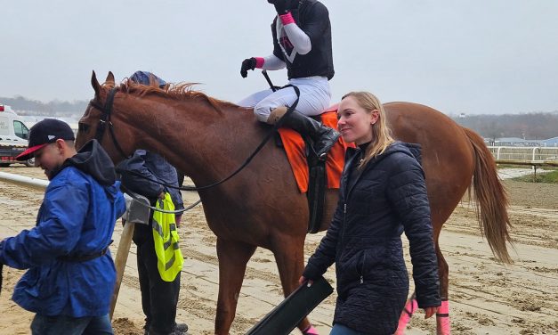 Trainer Caitlin Keil notches first win