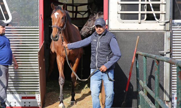 First horses arrive at Monmouth Park for 2024 season