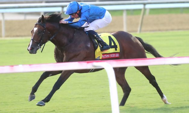 Nations Pride rallies to win Arlington Million