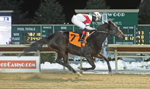 Mudslide sweeps to victory for jock-turned-trainer Deiter