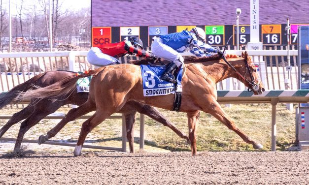 Stickwiththecolors resolute in Conniver win