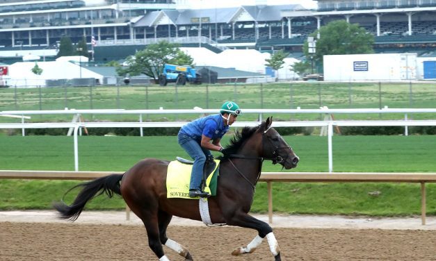 Sovereignty reigns in sloppy Kentucky Derby