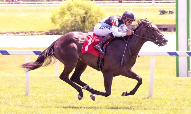 “What she wants”: Roja rolls in first turf try