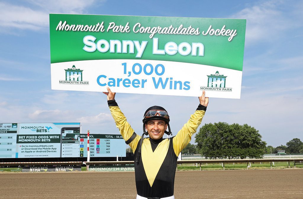 Jockey Sonny Leon earns 1,000th win