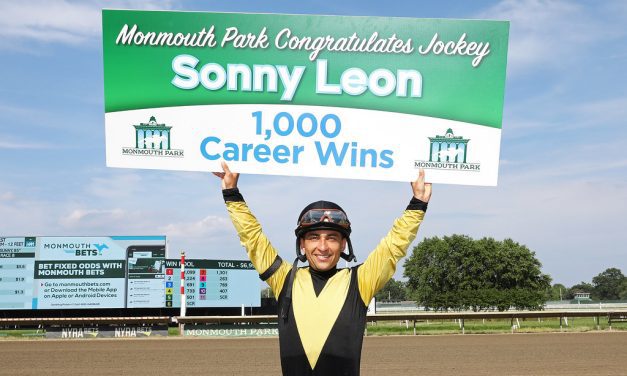 Jockey Sonny Leon earns 1,000th win
