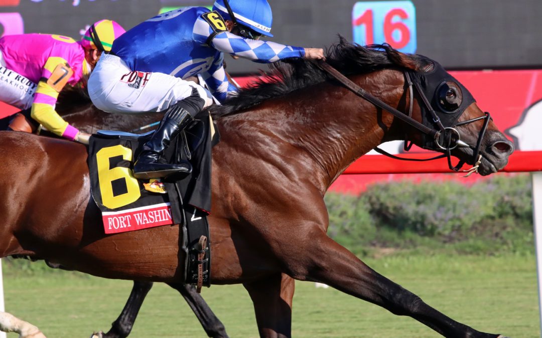 Fort Washington in time to win the G1 Arlington Million