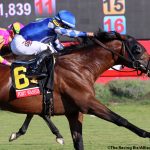 Fort Washington in time to win the G1 Arlington Million